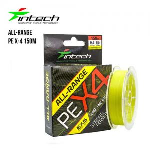Шнур плетений Intech All-Range PE X-4 150m