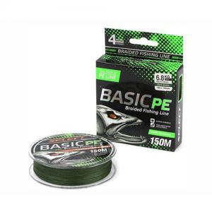 Шнур SELECT Basic 100m PE темно-зелений