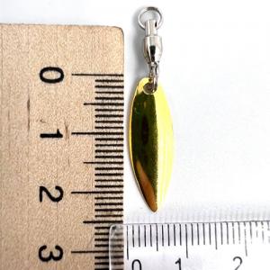 Пелюстка з вертлюжком на підшипнику Long 25мм Gold (5шт/уп)