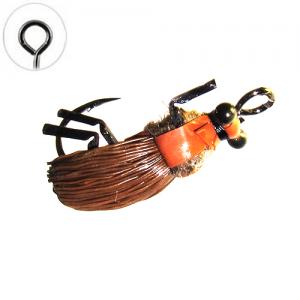 Floating Jig Realistic Beetle Brown