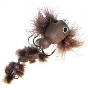 Мандула імітація бичка з пір\'ям коричнева