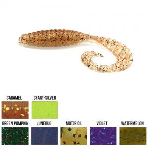 Їстівний силікон STRIKE MICRO BAITS Curly Grub 0.8"