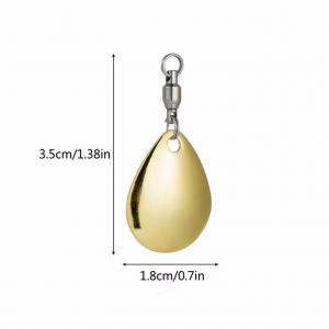 Пелюстка з вертлюжком на підшипнику 25мм Gold (5шт/уп)