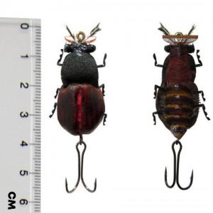 Воблер жук Maybug Brown