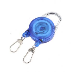 Ритривер з 2 карабінами STRIKE AD-050 Blue