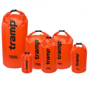 Гермомішок TRAMP PVC Diamond Rip-Stop оранжевий 70л