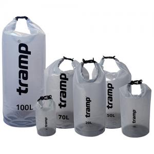 Гермомішок TRAMP прозорий 20л