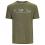 Футболка Simms Logo T-shirt RC Dark Clover/Military Heather XXL (12803-1097-60)