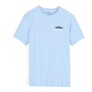 Футболка Simms Tarponwear T-Shirt Sky Blue M (14274-434-30)