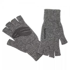 Рукавички Simms Wool Half Finger Glove Steel L/XL (13234-030-4050)