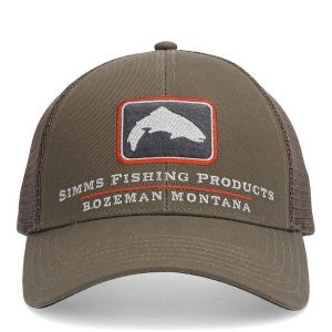 Кепка Simms Trout Icon Trucker Hickory (12226-216-00)