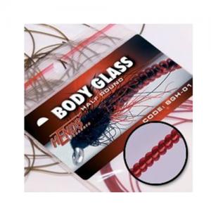 Вінілріб напівкруглий HENDS Body Glass Half Round Micro - Red [Червоний]