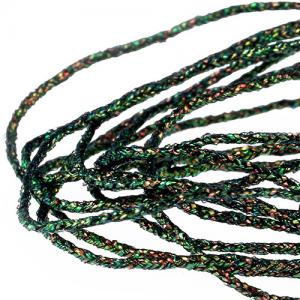 Вінілріб плетений SYBAI Pearl SolidRib - Black Peacock [Чорний павич]