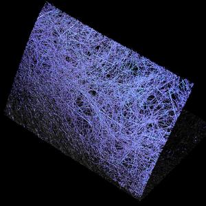 Блискуча павутина SYBAI Web Flash Foil - Dark UltraViolet [Темний ультрафіолет]