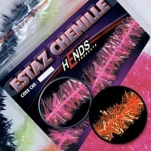 Синель HENDS Estaz Chenille - Fluo Hot Orange [Полум\'яний флуо-оранжевий]