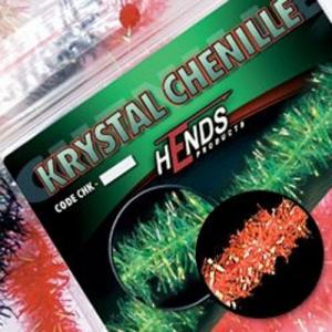 Синель HENDS Krystal Chenille - Hot Orange Fluo [Полум\'яний флуо-помаранчевий]