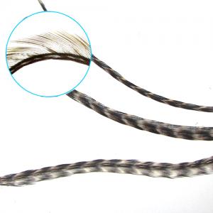 Пір'я сідла півня WHITING Cock Feathers - Dark Grizzly [Грізлі темний]