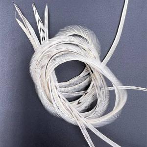 Пір'я у волосся сідла півня WHITING Cock Feathers Extra Long -  Grizzly Cream [Грізлі-кремовий]