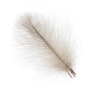 Пір`я качки HENDS CDC - Beige Gray [Сіро-бежевий] 25шт