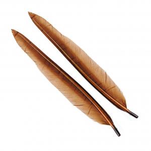 Махове пір'я качки WAPSI Duck Quill - Brown [Коричневий]