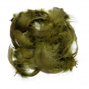 Пір'я селезня WAPSI Mallard Barred Flank - Olive [Оливковий]