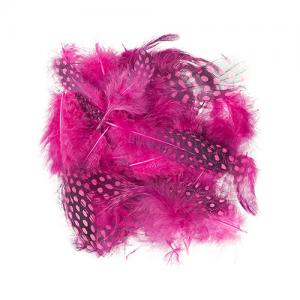 Пір'я цесарки WAPSI Guinea Body - Pink [Рожевий]