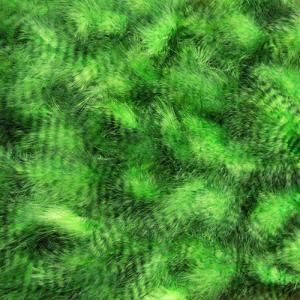 Пір'я марабу грізлі HENDS Grizzly Marabou - Chartreuse Black [Салатово-чорний]