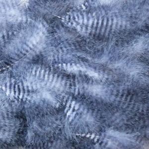 Пір'я марабу грізлі  HENDS Grizzly Marabou - White Black [Біло-чорний]