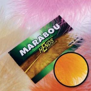 Пір'я марабу HENDS Marabou - Fluo Orange [Флуо-оранжевий]
