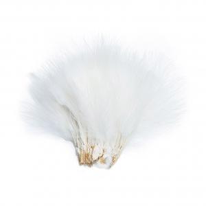 Пір'я марабу WAPSI Woolly Bugger Marabou - Fluo White [Флуо білий]