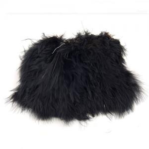 Пір'я марабу WAPSI Woolly Bugger Marabou - Black [Чорний]