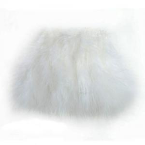 Пір'я марабу WAPSI Woolly Bugger Marabou - White [Білий]