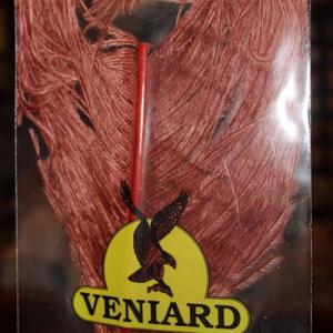 Перо страуса Veniard Ostrich herl Dyed - Fiery Brown [Вогняний коричневий]
