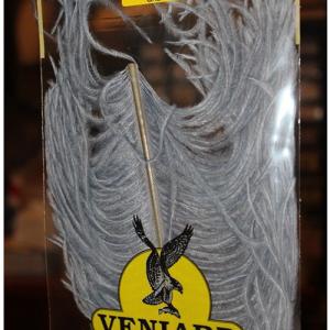 Перо страуса Veniard Ostrich herl Dyed - Grey [Сірий]