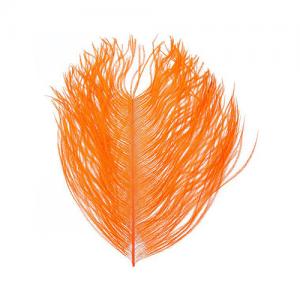 Борідки пера страуса WAPSI Ostrich Herl - Orange [Оранжевий]
