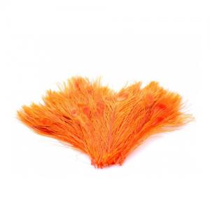 Перо павича HENDS Peacock Eyes Coloured -  Orange [Оранжевий]