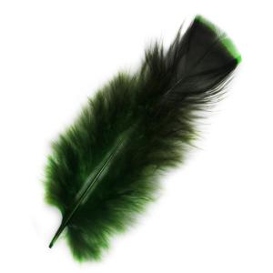 Пір'я індика покривні STRIKE Blanket Turkey Feathers - Dark Green [Темно-зелений]