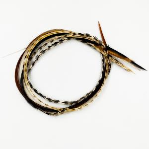 Пір'я сідла півня WHITING Cock Feathers - Mix Colors [Мікс кольорів]