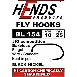 Гачки HENDS Jig Competition Barbless BL 154/25