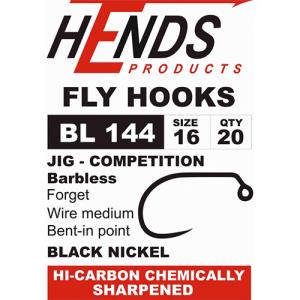 Гачки HENDS Jig Competition Barbless BL 144/25