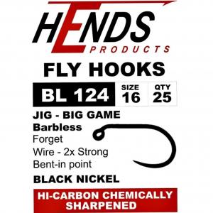Гачки HENDS Jig Barbless BL 124/25