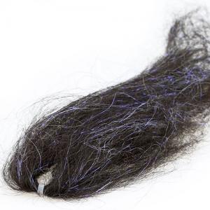 Хутро ісландської вівці з блиском SYBAI Flash Icelandic Sheep - UV Black [Чорний з ультрафіолетом]