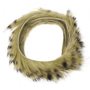 Смугасті смужки хутра кролика HENDS Zonker Strip Barred - Olive Black [Оливково-чорний]