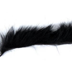 Смужки хутра кролика STRIKE Rabbit Strip - Black [Чорний]