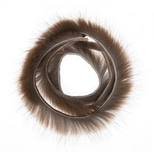 Смужки хутра ондатри HENDS Zonkers Strip Muskrat - Brown Olive [Kоричнево-оливковий]