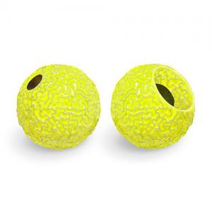 Текстурні латунні головки STRIKE Brass Sunny Beads - Chartreuse [Салатовий]