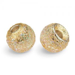 Текстурні латунні головки STRIKE Brass Sunny Beads - Gold [Золотий]