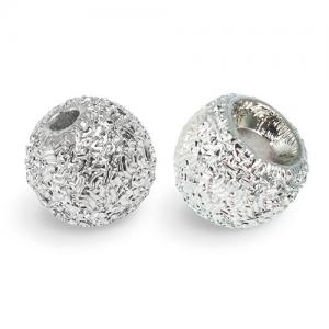 Текстурні латунні головки STRIKE Brass Sunny Beads - Silver [Срібний]