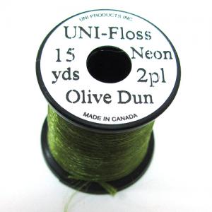 UNI Floss Neon - Dun Olive