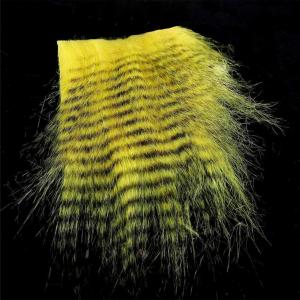 HENDS Grizzly Feathered Furabou Faux Fur - Yellow [Yellow]